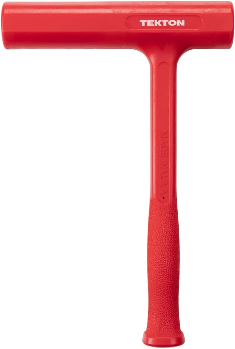 TEKTON 32 oz. Dead Blow Piston Hammer | HDB30032 | Made in USA