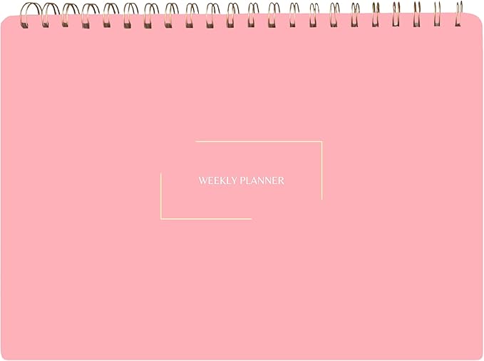 Undated Weekly Planner | 8.25” x 11.75” Work To-Do Notebook | ADHD Academic - Image 2