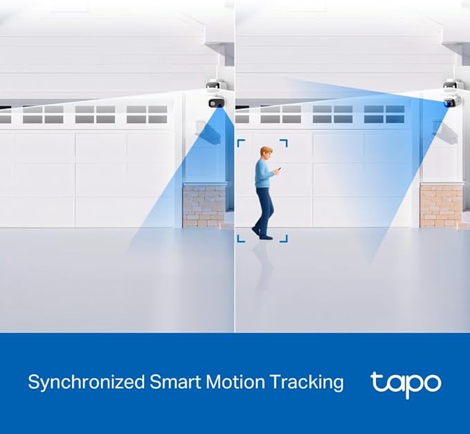 Tapo 2K 3MP Indoor/Outdoor Dual Lens Pan/Tilt Security Camera – 125° Wide-Angle - Image 6
