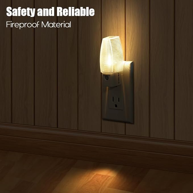 Emotionlite Plug in Night Light, Warm White LED Nightlight, Dusk to Dawn Sensor - Image 3