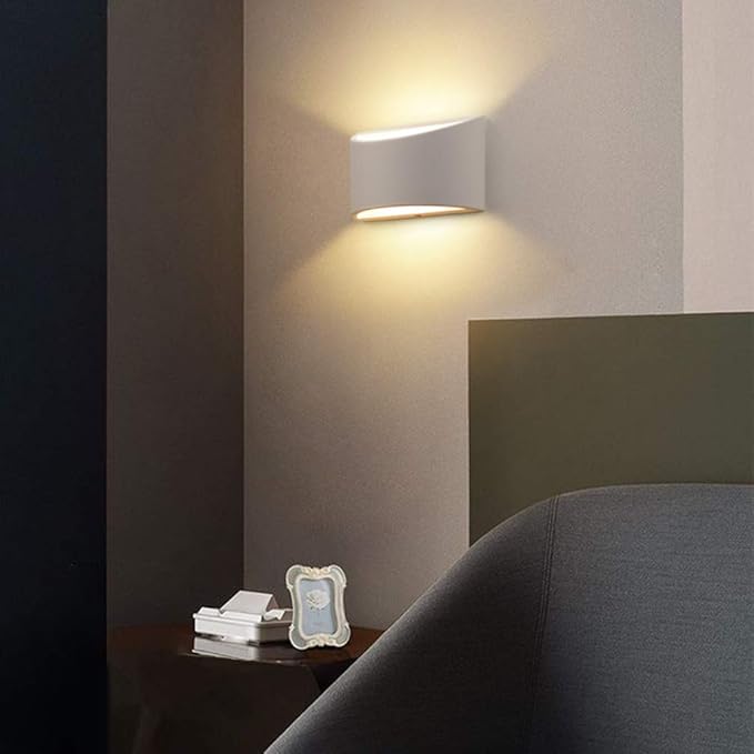 Aipsun Aluminum Modern Indoor LED Wall Sconce Hardwired Interior Wall Lights - Image 2