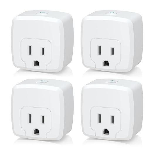 HBN Smart Plug Mini 15A, WiFi Smart Outlet Works by HBN