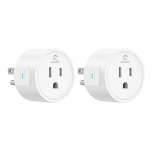 EIGHTREE Smart Plug 2025 Upgrade to 15A, Voice Control, Remote Control Outlet by EIGHTREE-SmartLifeEasyHome