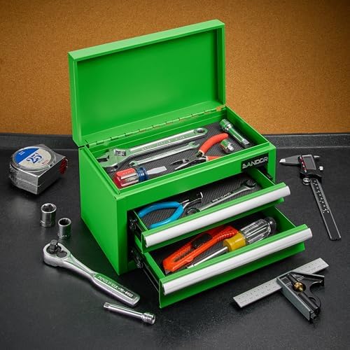 mini tool box - metal tool chest with, main product view