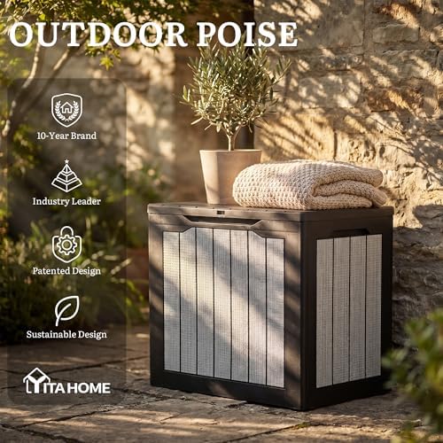 yitahome 30 gallon deck box, view 9