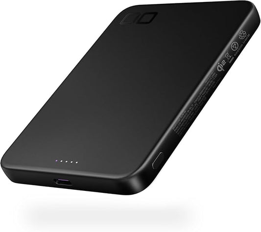 CIO Qi2 Magsafe Charger, 5000mAh Ultra-Slim Magnetic Wireless Charger iPhone by CIO