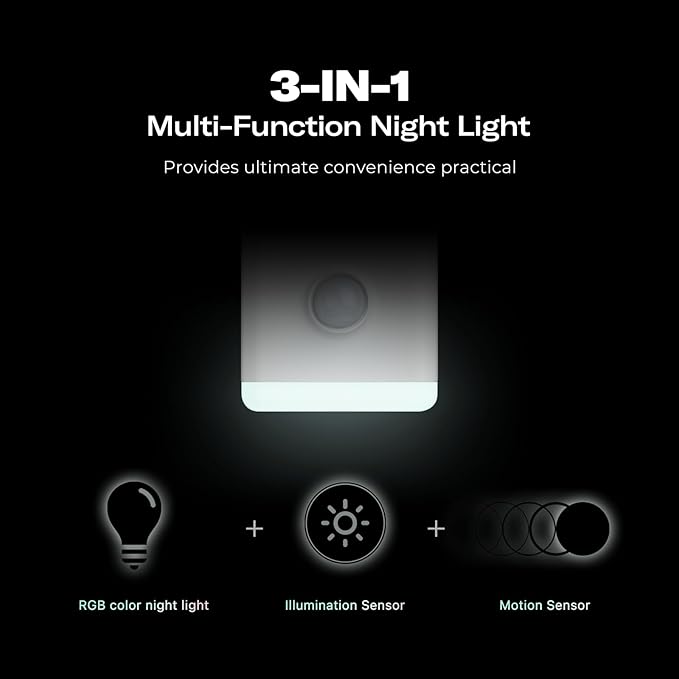THIRDREALITY Multi-Function Night Light 2 Pack, Zigbee Repeater, 3-in-1 - Image 3