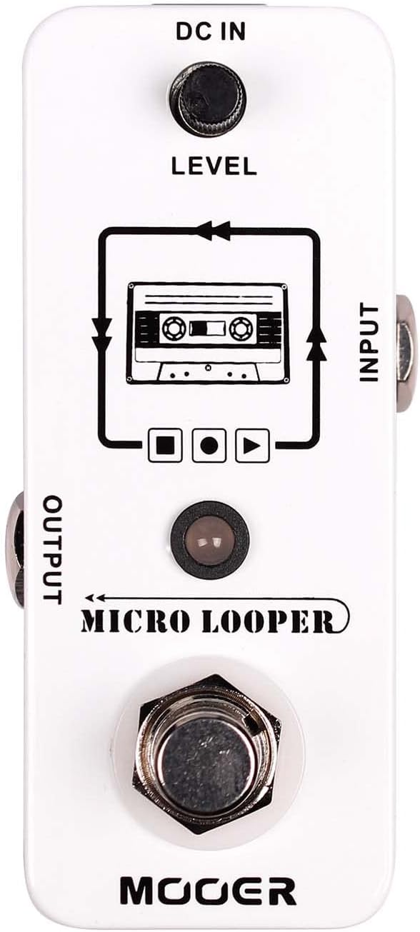 MOOER Micro Looper Guitar Loop Pedal Effect Pedal by MOOER