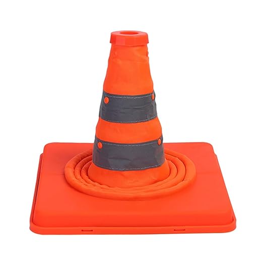Sunnyglade 4 Pack 15.5 inch Collapsible Traffic Cones Multi Purpose Pop up - Image 3