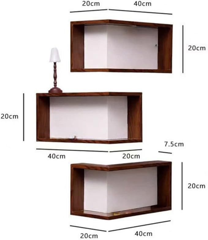 ABOUTYES Illuminated Corner Shelf - Image 3