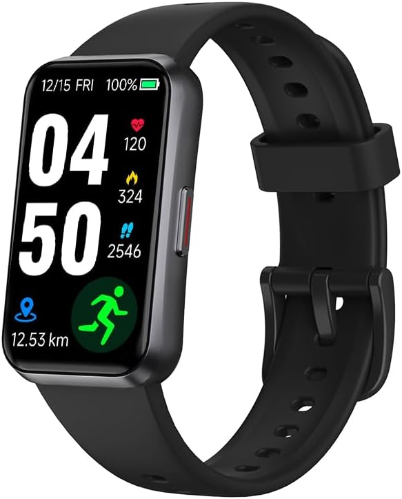 USMECBL Fitness Trackers, Blood Oxygen Heart Rate Sleep Monitor, Smart Band by Unknown