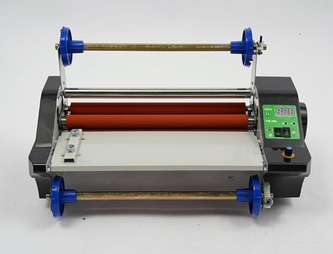 Pro Laminating Machine with Single & Double Sided Heating, 35cm Width & 0-200°C - Image 2