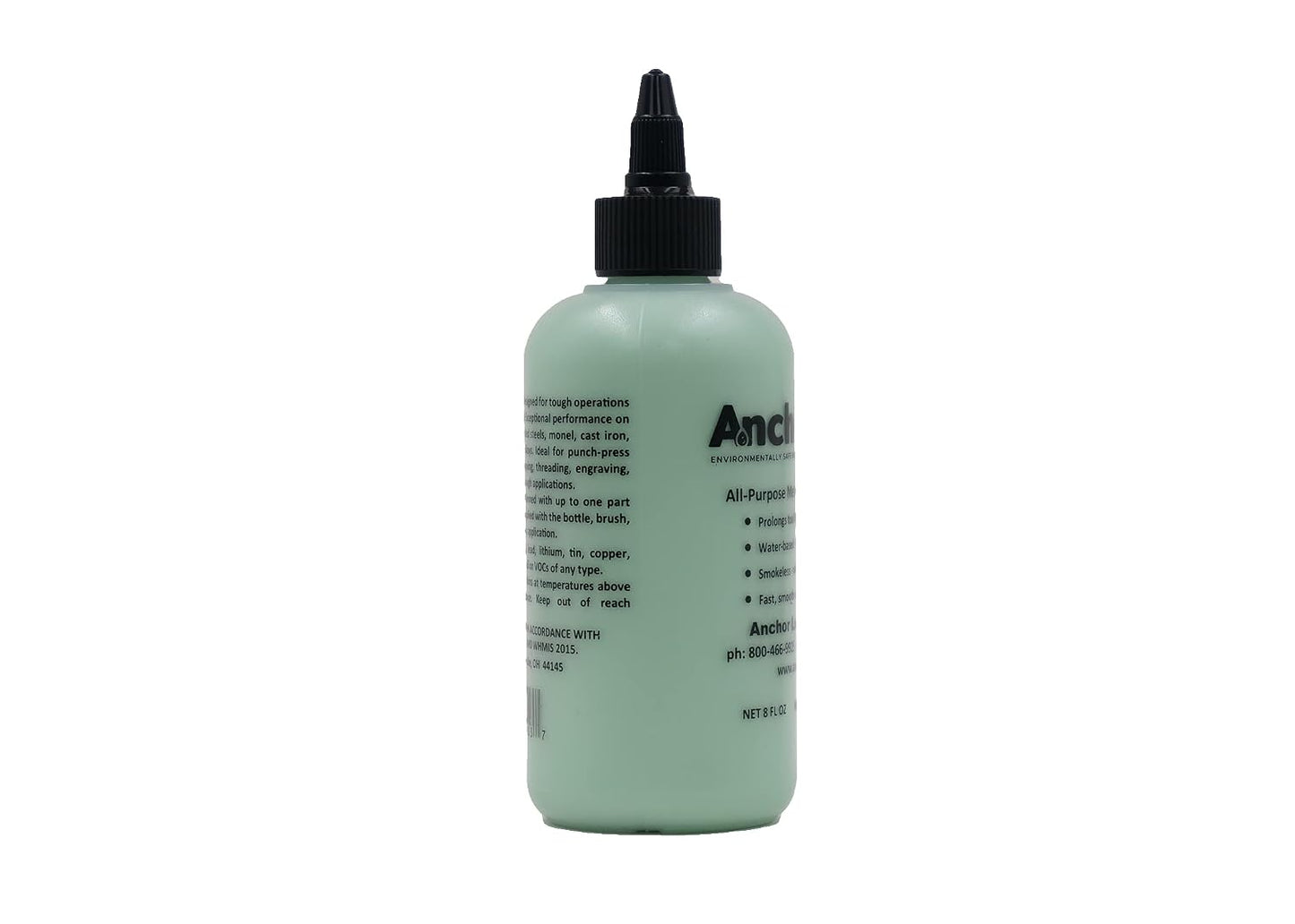 All-Purpose Metalworking Compound 8oz - Water-Based Cutting Fluid for Drilling, Tapping, Sawing - Great on Stainless Steel | No Oil