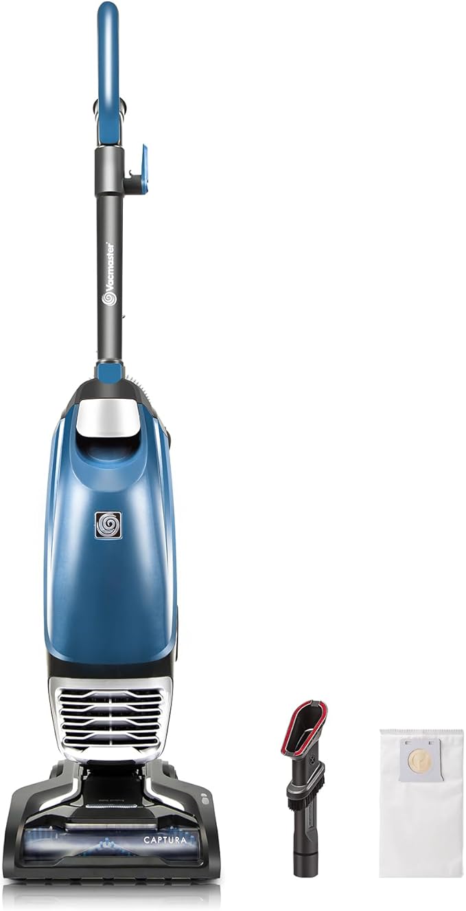 Vacmaster UB0302E Bagged Upright Vacuum Lightweight Cleaner 2-Motor Power by Vacmaster