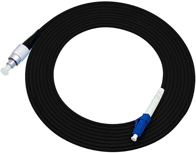 Jeirdus 100M LC to FC Outdoor Armored Simplex SM Fiber Optic Cable Jumper - Image 3