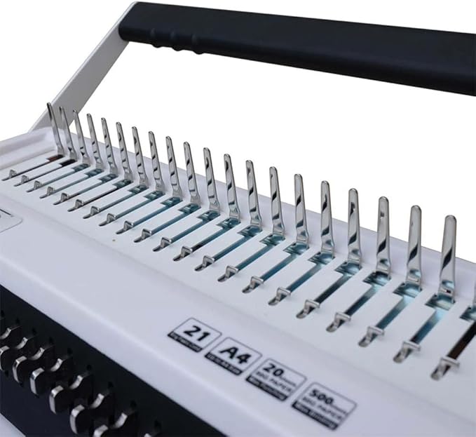 TruBind Manual Comb Binding Machine | Punch up to 20 Sheets | Bind up to 425 - Image 6