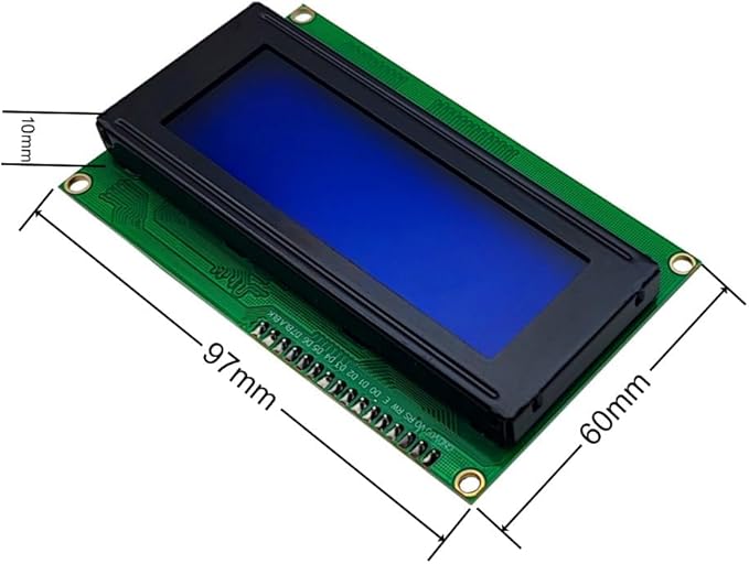 Haldzemo 2004 LCD Screen Display Module 2004A 20x4 Character Serial Blue - Image 2