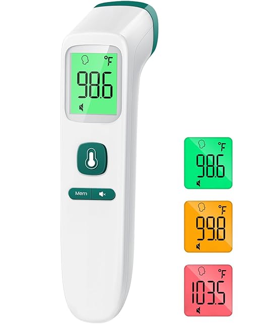Viproud Forehead Thermometer for Adults and Kids, Fast Accurate Thermometer by Viproud