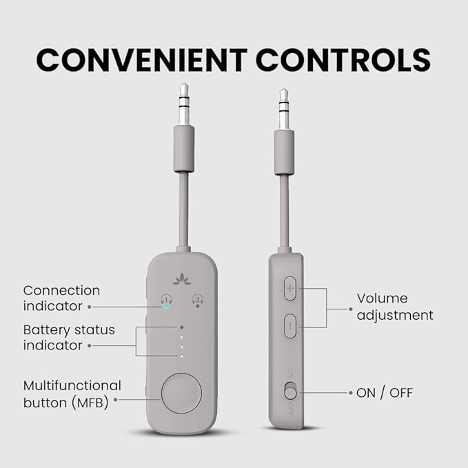 Avantree Relay - Premium Airplane Bluetooth Adapter - Image 6