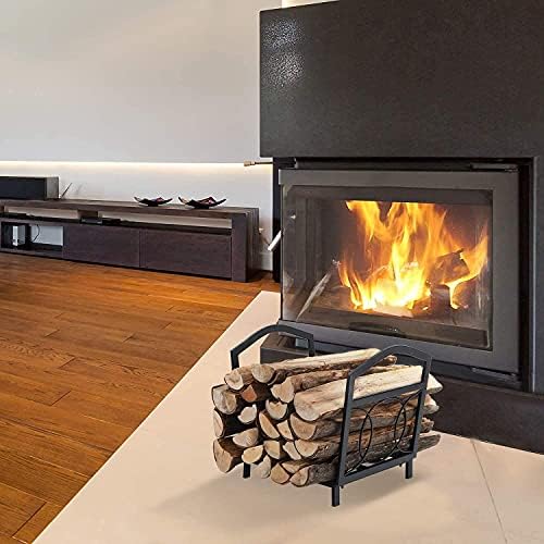 phi villa 17 inch small firewood rack indoor/outdoor, package contents