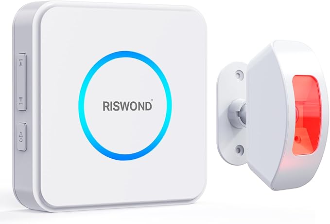 Wireless Motion Sensor Alarm Indoor: Motion Detector Alarm by AMHEY