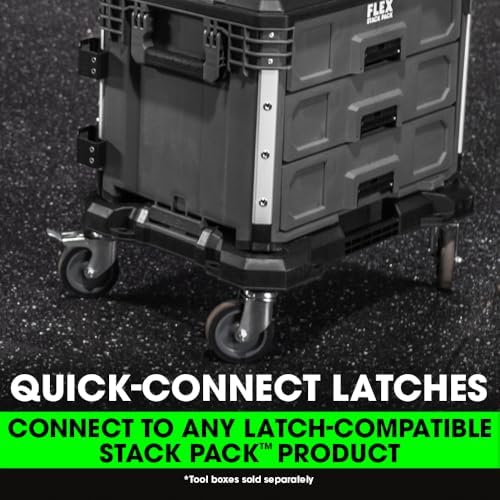 flex stack pack storage system dolly - fs1701 shown in use