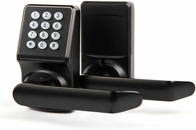 Keyless Entry Door Lock with Handle by CielsaDawn-Securityguard