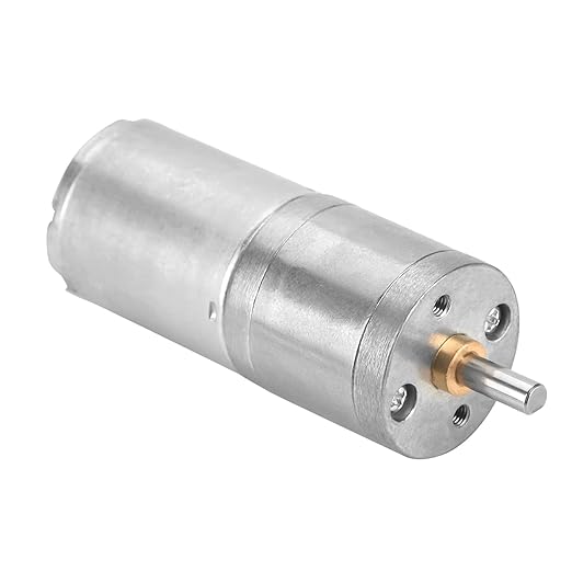 25mm DC 12V 25GA 370 Low Speed Metal Gear Motor - Image 8
