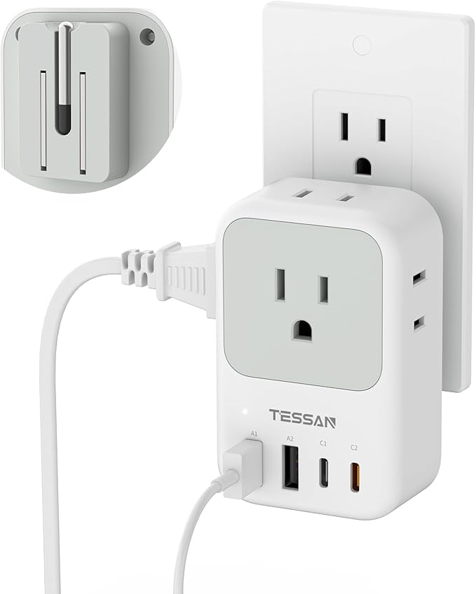 USB C Charger Block 20W, TESSAN PD Fast Charging Adapter by TESSAN