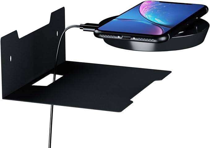 PzewMo Floating Metal Wall Mount Shelf, Shelf by WelcometoPzewMo
