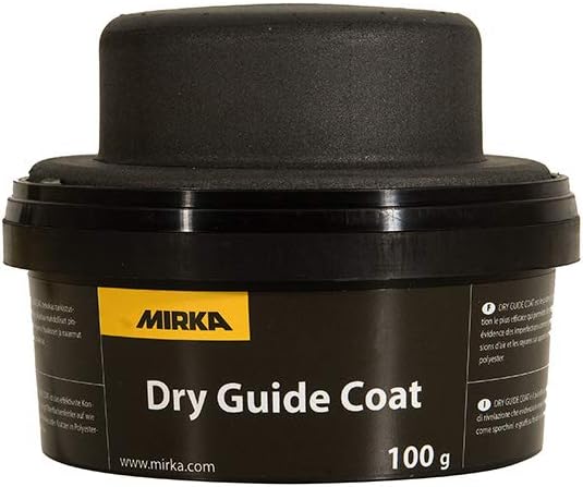 Mirka Mikra Hand Block + Control Powder (Black) 100g (1 Pcs.)