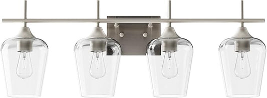 VONLUCE Bathroom Vanity Light, 4 Light Bathroom Light Fixture Over Mirror by Vonluce