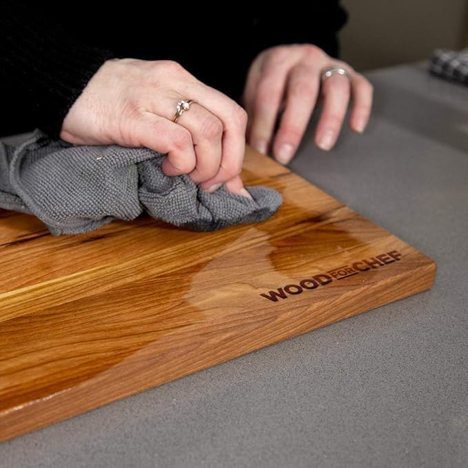 Cutting Board Food Grade Mineral Oil (16 oz) - Revitalize Cutting Board, Butcher Block, Countertops and Wood Utensils - Food Safe Certified NSF - Made in North America