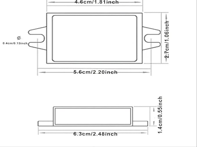 2-Pack Waterproof IP68 DC-DC Buck Converter, 12V/24V to 5V 3A Step Down Voltage - Image 7