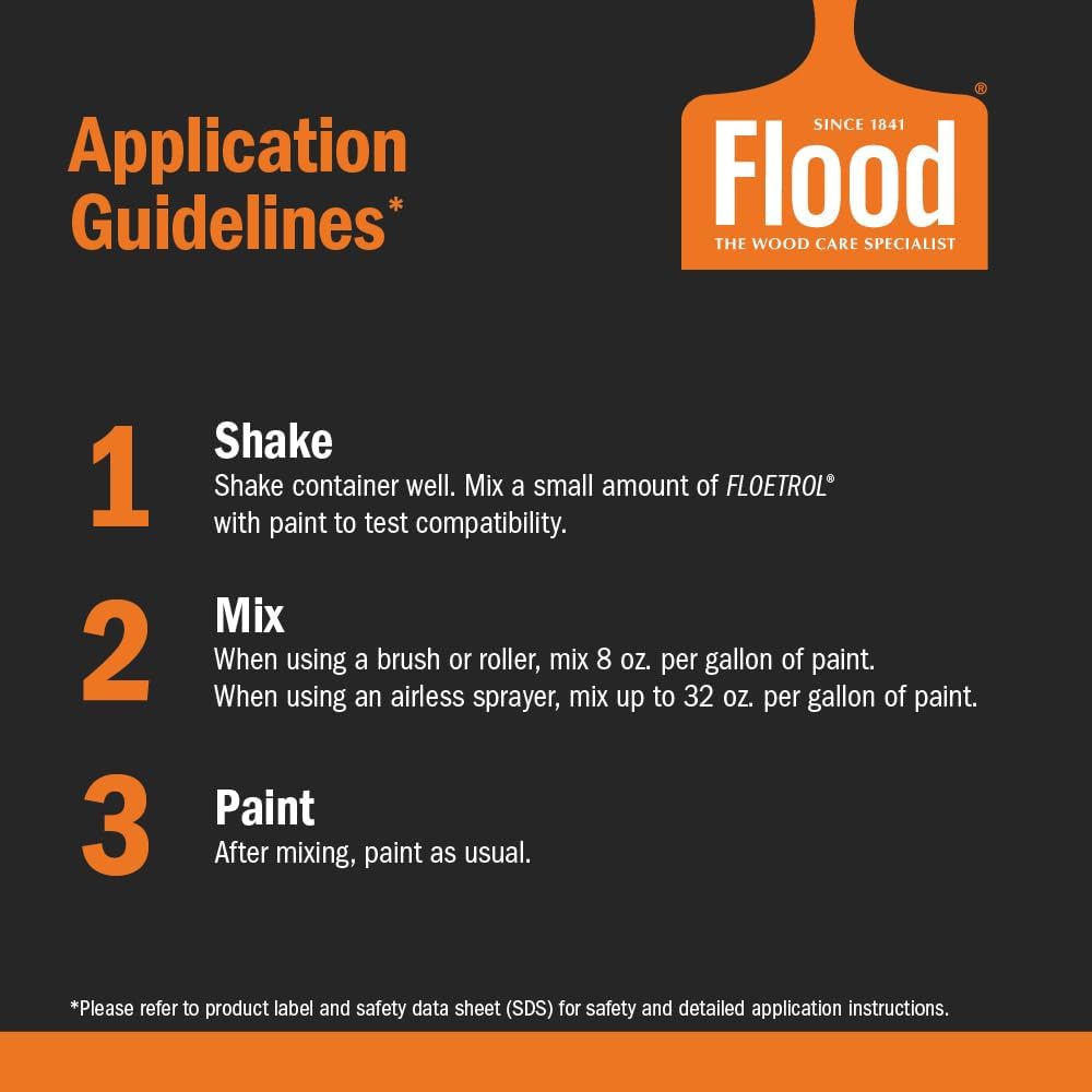 Flood Floetrol Latex Paint Additive & Conditioner