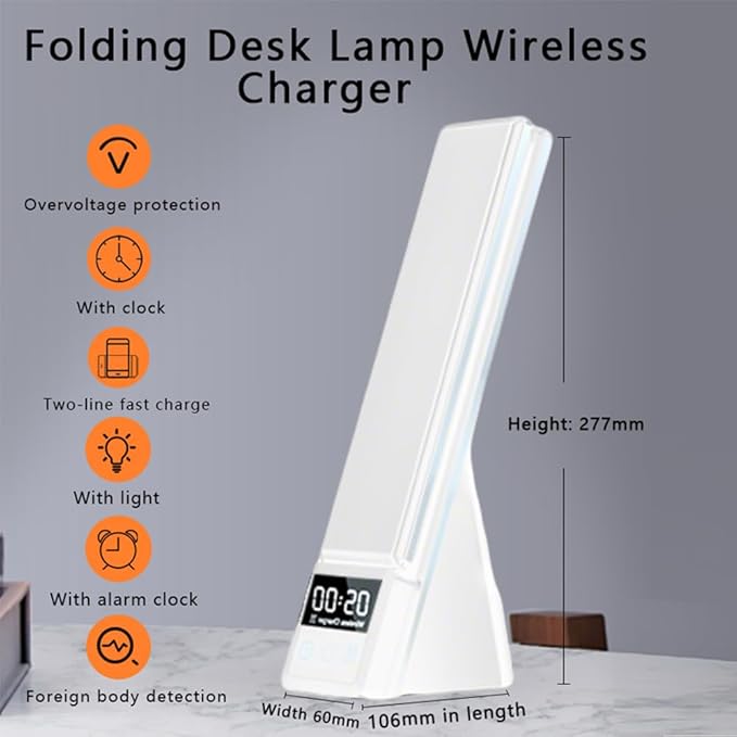 IHAO 6in1 Multifunctional Foldable LED Desk Lamp - Image 2