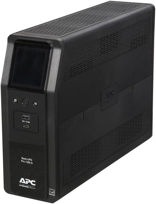 APC Sinewave UPS Back-UPS Pro, 1350VA Battery Backup & Surge Protector - Image 5