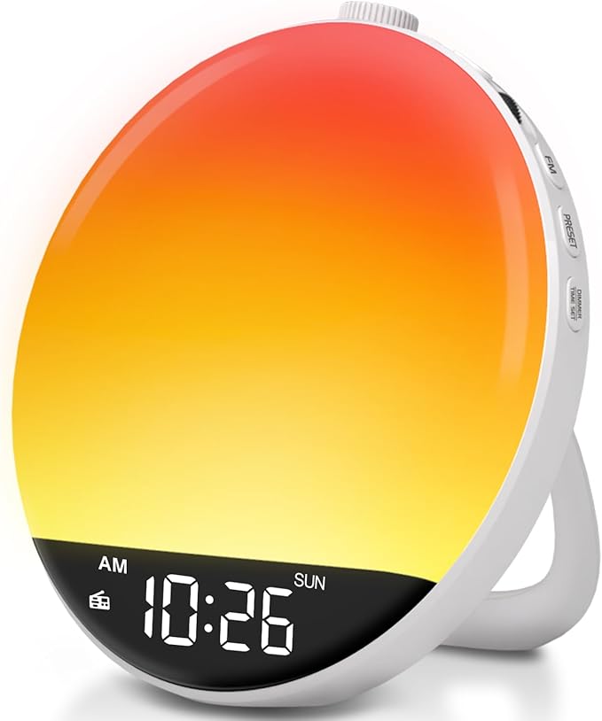 DreamSky Sunrise Alarm Clock Radio by DreamSky