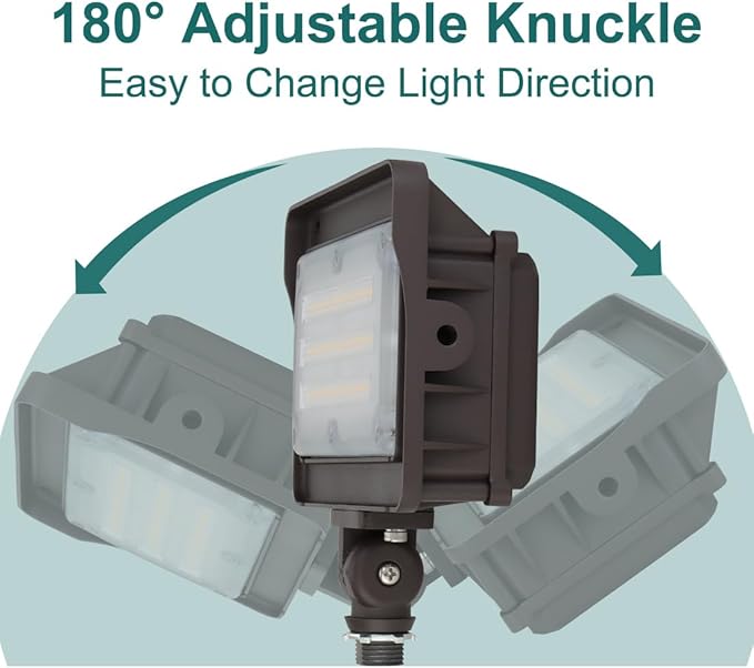 kadision LED Flood Light Outdoor, 50W/40W/30W 6500lm 3000K/4000K/5000K - Image 4