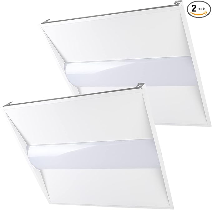 Cortelco 2x2 LED Troffer Light-20W/25W/30W/35W/40W, 4 CCT Selectable by Cortelco