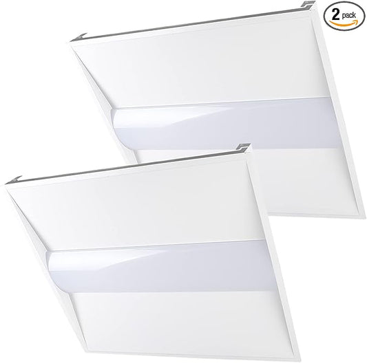 Cortelco 2x2 LED Troffer Light-20W/25W/30W/35W/40W, 4 CCT Selectable by Cortelco