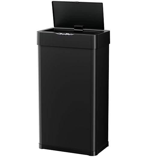 AthLike Sensor Trash Can, Touchless Motion Sensor Trash Bin, Smart Automatic by AthLikeforEveryone