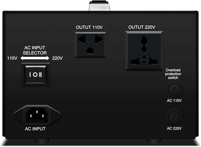 Step UP/Down Transformer 220v to 110v, 2000W 110 to 220 Voltage Converter 120v - Image 3