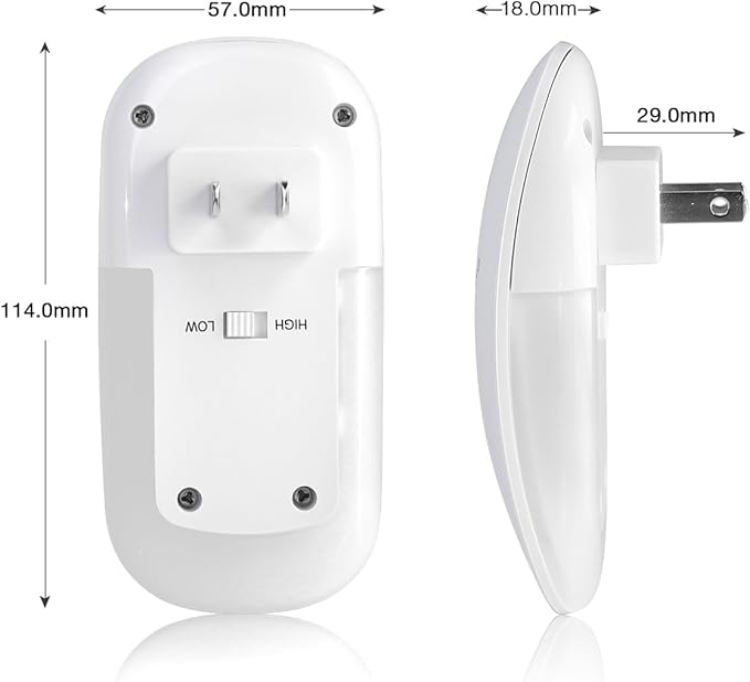Sensky [2 Pack Plug in Night Light - Image 8
