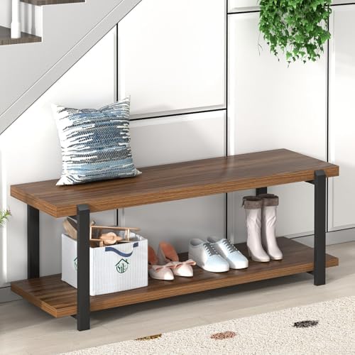 foluban entryway bench with shoe storage, modern end, package contents