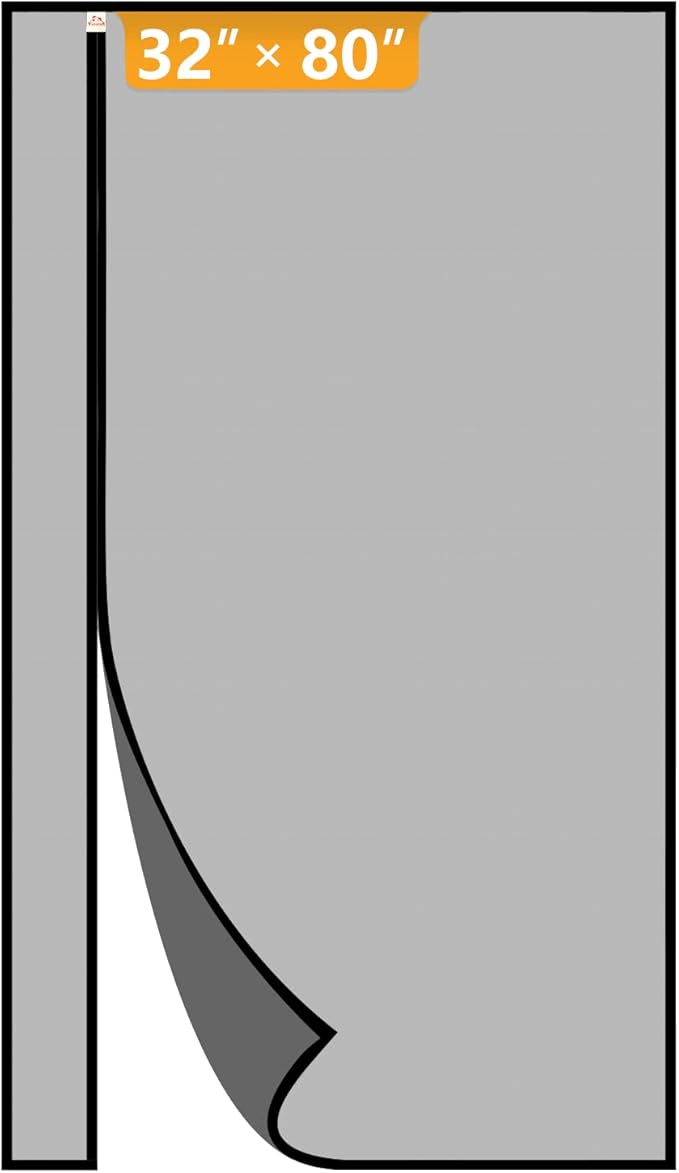 Yotache Reversible Left/Right Opening Magnetic Screen Door Fits Door Size by yotache