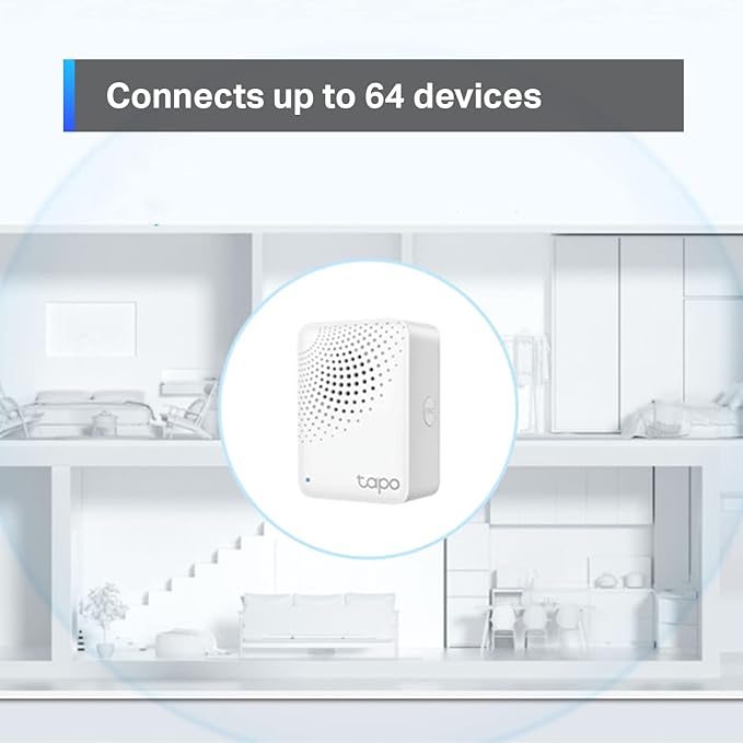 Tapo Smart Hub with Built-in Chime, REQUIRES 2.4GHz Wi-Fi, Reliable Long-Range - Image 6