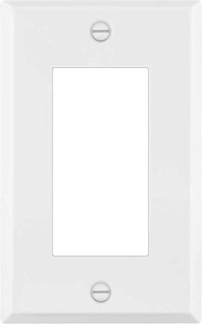 ENERLITES Decorator Switch Metal Wall Plate, Outlet Cover, Corrosion Resistant by Enerlites