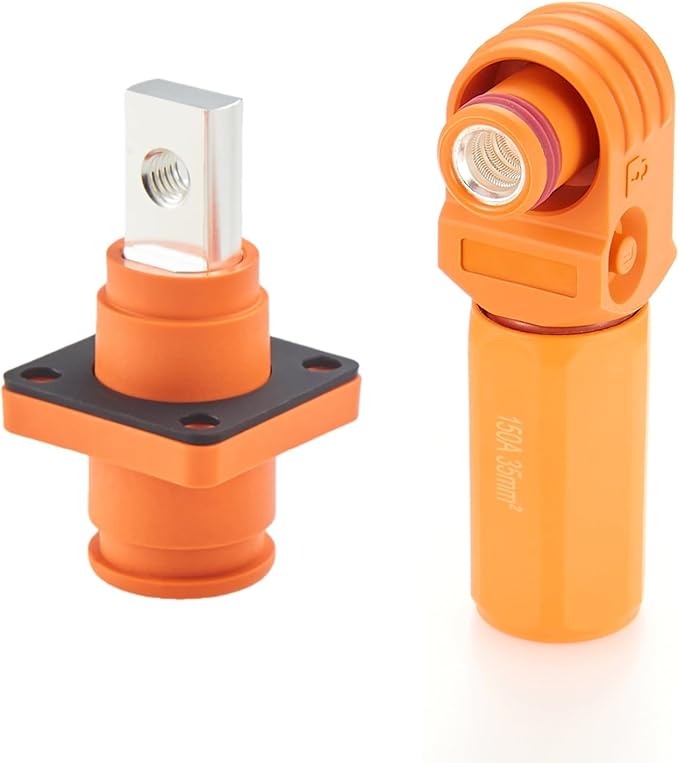 1 Set Battery Energy Storage Connector 150A 35mm² High Current HV Connectors by Unknown
