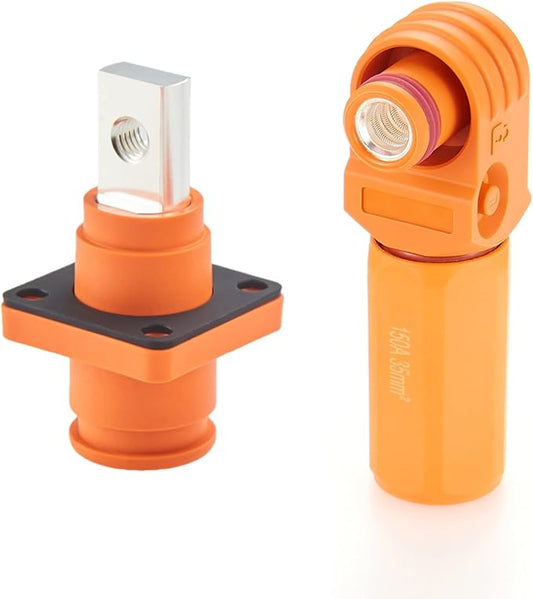 1 Set Battery Energy Storage Connector 150A 35mm² High Current HV Connectors by Unknown